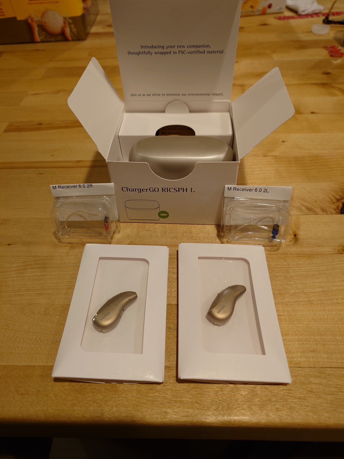Pair Phonak Infinio I90 Sphere Hearing Aids New Sealed